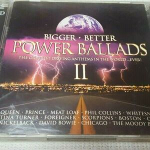 Various – Power Ballads II (Bigger Better)  2XCD UK 2004'