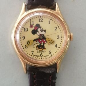 Ρολόι χειρός Walt Disney. Mini Mouse. Vintage.
