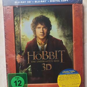 HOBBIT AN UNEXPECTED JOURNEY EXTENDED VERSION 3D + BLU RAY