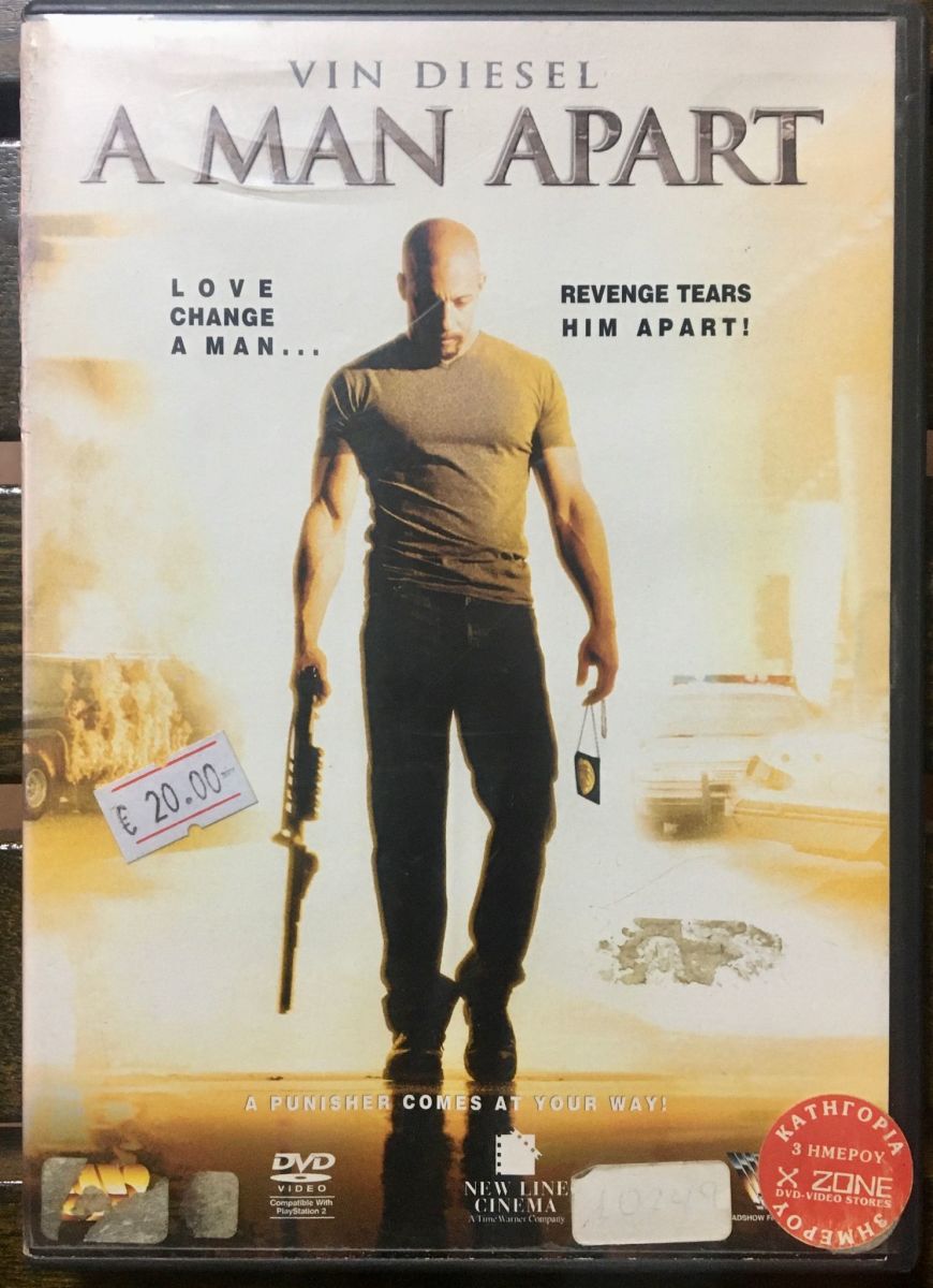 Dvd A Man Apart 03 10 00 Vendora Gr