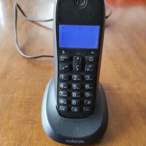 Motorola C1001LB Μαύρο Ασύρματο τηλεφωνο