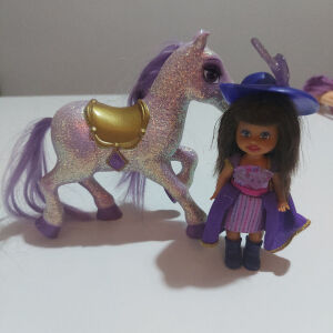 Barbie pony με κούκλα