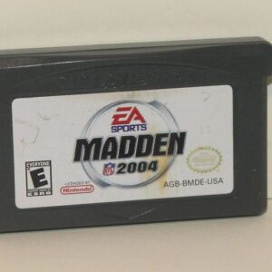 Nintendo Game Boy Advance Madden 2004 Σε καλή κατάσταση / Λειτουργεί Τιμή 4 ευρώ