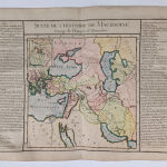 Χαλκόγραφος χάρτης Ιστορίας της Μακεδονίας 1783
