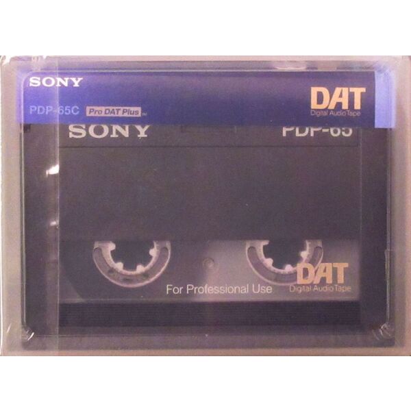 SONY PDP-65C PRO DAT PLUS NEW & SEALED - psifiaki kaseta ichou kenouria sfragismeni