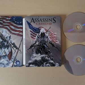 Assassin's Creed 3 (Steelbook) + Assassin's Creed 2 PlayStation 3