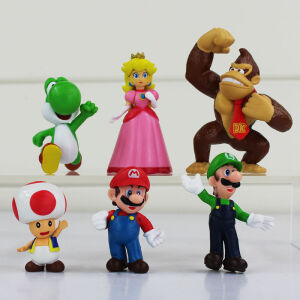 6 Φιγουρες Super Mario Bros