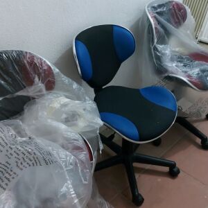 Τρεις (3) Καρέκλες Γραφείου Εργασίας Παιδική / Εφηβική