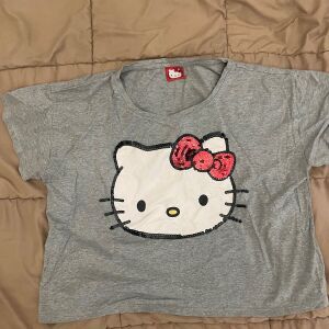 Hello kitty κοντό μπλουζάκι