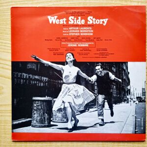 WEST SIDE STORY - Original Broadway Cast , (1959) Δίσκος Βινυλίου Leonard Bernstein. Musical