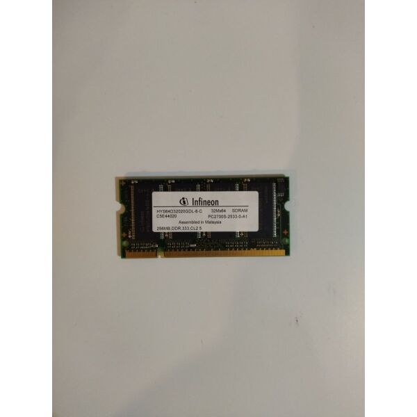 INFINEON HYS64D32020HDL-6-C 256MB DDR SODIMM PC2700 333MHz DDR333 CL2.5