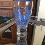 Κρυστάλλινο σετ ποτήρια "Μπλε Καράβι"