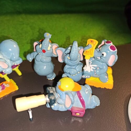 Kinder Surprise Happy Elephants at the Beach 1995 vintage complete collection