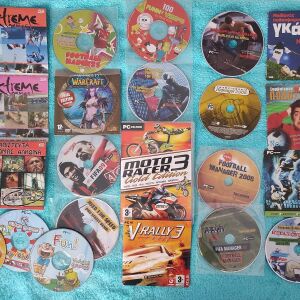 22 PC CD-Rom, VCD παιχνίδια και βίντεο
