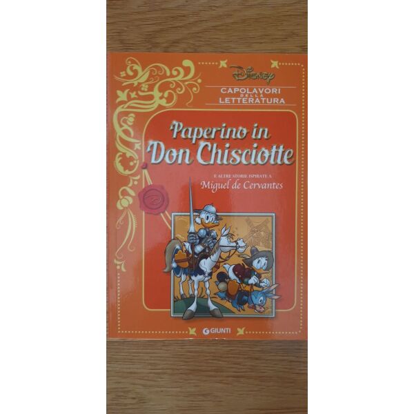 italiko komik ''Paperino In Don Chisciotte e altre storie ispirate a Miguel De Cervantes''
