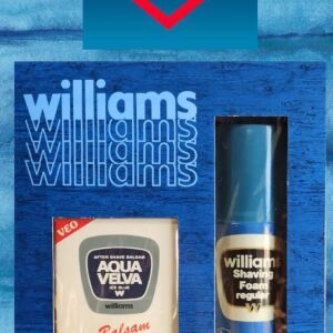 AQUA VELVA WILLIAMS (After shave + Shaving foam ice blue & balsam )