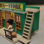 Plancher Playmobil Western Vintage - Pièce 3462/3421 Pour Maison Ou Drugstore - Occasion