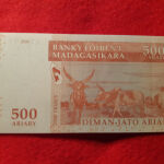 134 # Χαρτονομισμα Μαδαγασκαρης