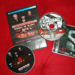 Scorpions CD Sting in the Tail & Live DVD Moment of Glory