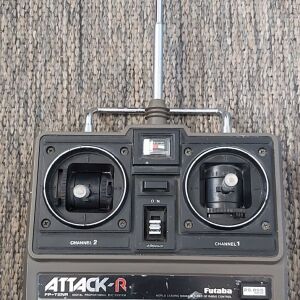 Vintage Futaba Attack-R FP-T2NR RC Radio Controller Transmitter made in japan