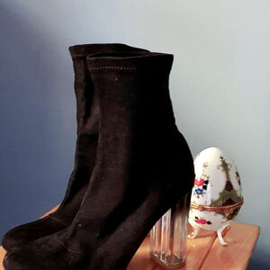 Black Sock Boots - Μαύρα Μποτάκια τύπου "Κάλτσα"