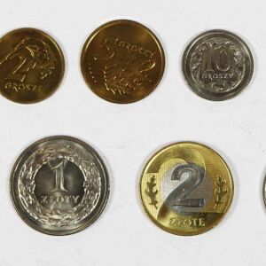 POLAND set 9 νομίσματα UNC