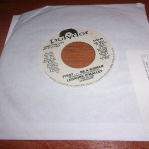 LEONORE O MALLEY FIRST BE A WOMAN RECORD