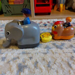Playmobil 123 τρενάκι με βαγόνια ζωακια