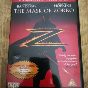 DVD "The mask of Zorro" εταιρείας ελληνικοί υπότιτλοι