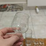 Κρυστάλλινα ποτήρια (χρησιμοποιημένα 1 φορά) (30ετιας)
