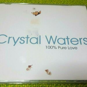 Crystal Waters – 100% Pure Love CD Single Europe 1994'