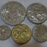 Λοτ με 5 νομίσματα απο την Αυστραλία