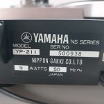 Yamaha YP-211 turntable / πικάπ