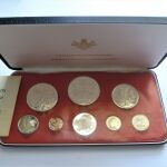 CAYMAN ISLANDS 1975 PROOF Set (8 Silver Coins) Sealed w/ Box Case COA
