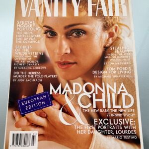 Περιοδικό Vanity fair 1998 με τη Madonna στο εξώφυλλο