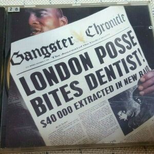 London Posse – Gangster Chronicle CD UK 1990' (Yellow)