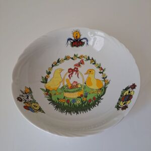 Porcel GZ Πασχαλινό Βαθύ Πιάτο Ø23,5cm #00207