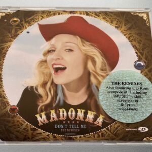 Madonna - Don't tell me made in Australia 5-trk cd single
