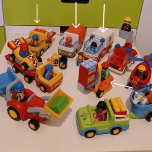 Playmobil 123 διάφορα οχήματα