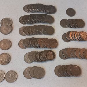 Συλλεκτικά κέρματα ( 10 δραχμές ) - 83 τμχ.