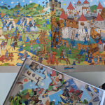 Puzzle Observation & Poster, Chevaliers, DJECO