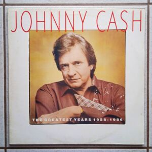 JOHNNY CASH  -  The Greatest Years 1958 - 1986 2πλος δισκος βινυλιου Country Rock