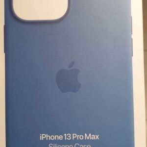 Θήκη Apple Silicone with MagSafe Blue Jay (iPhone 13 Pro Max) + Τζάμι προστασίας x2 τμχ Glas.tR Align Master Spigen 9H iPhone 13 Pro Max AGL03377