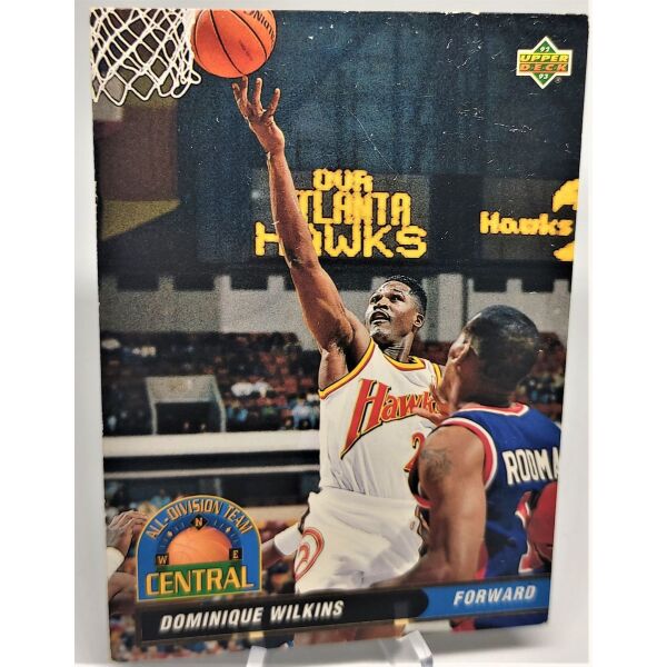 karta Dominique Wilking Atlanta Hawks NBA 1993 Upper Deck