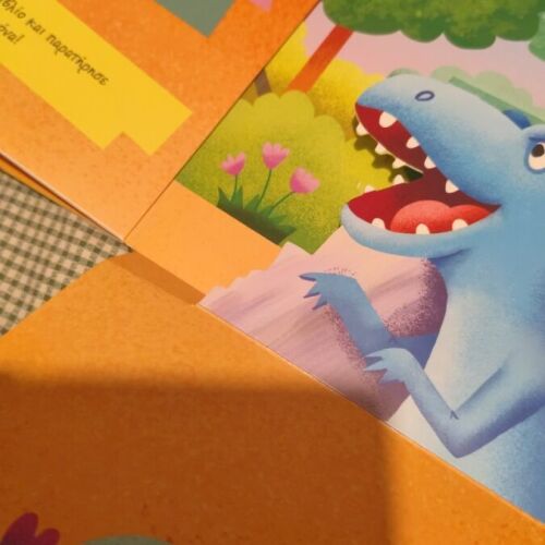Children's 3D books with detachable figures, set of 2