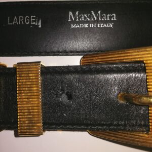 Γυναικεία ζώνη Max Mara large δέρμα.