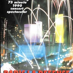 JARRE "Paris La Defense" A City In Concert 1990 original VHS tape