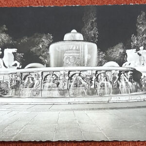 Καρτ ποστάλ του Μάρτη 1957. Περιοχή Μονάχου (Γερμανία)."Wittelsbach Fountain"