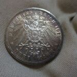Γερμανια ασημενιο 3 mark 1912