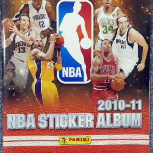 NBA sticker panini album 2010 2011